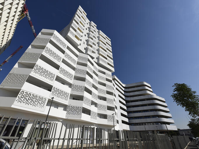 Tour de 110 logements dans l'écoquartier Smartseille à Marseille