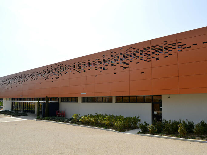 Gymnasium of the School Complex “la Nativité” in Aix-en-provence
