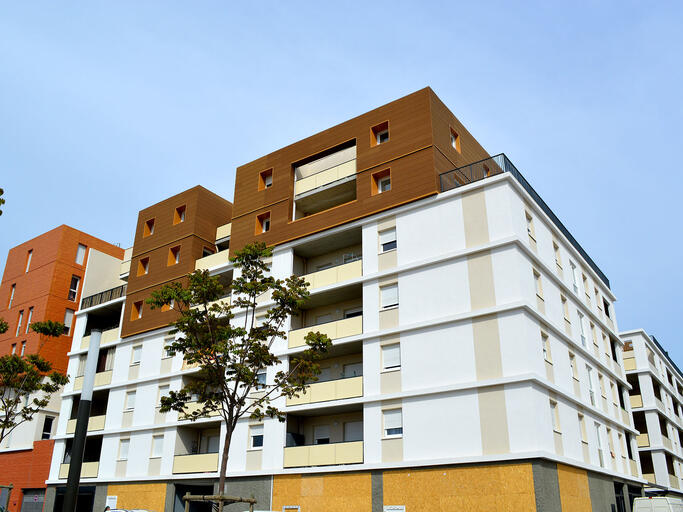 "Residence Elaia" of 65 Social Housing Units in Montpellier