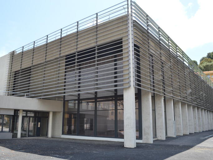 Gymnasium of "Jean Cocteau" Middle School in Beaulieu-sur-mer