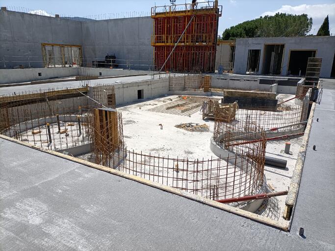 Reconstruction of the Municipal Swimming Pool in Sainte-maxime