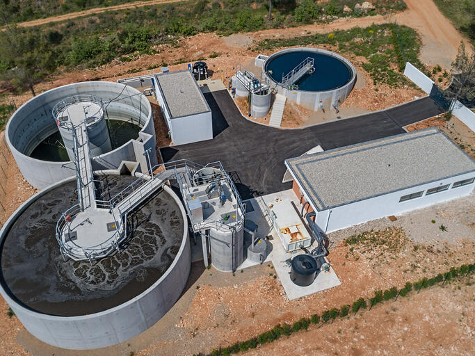 Wastewater Treatment Plant in Brignoles