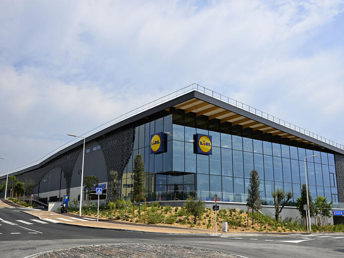 Centre Commercial LIDL &agrave; Antibes