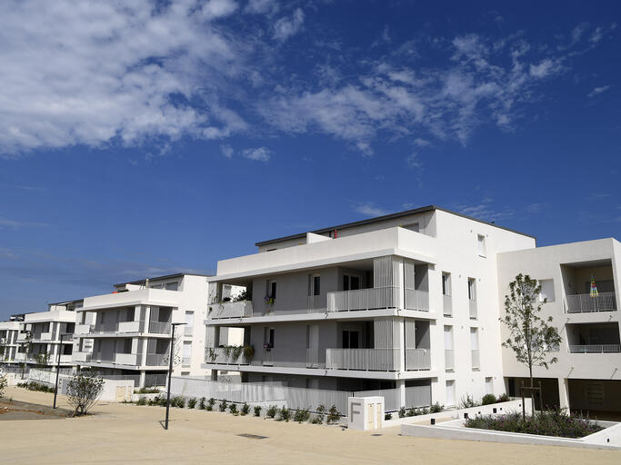 "Résidence Le Belvédère" de 52 logements collectifs et 18 logements sociaux à Morières-les-Avignon