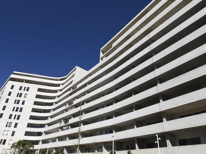 "Residence La Voile Blanche" of 165 Housing Units in Toulon