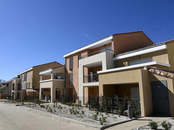"Residence Les Vents D'anges" of 65 Housing Units in Le Beausset