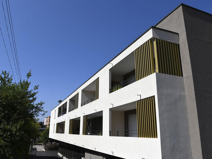 "Residence Etienne Garcin" of 20 Social Housing Units in Draguignan