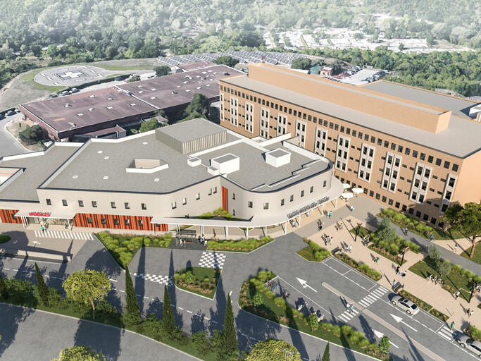 Extension et restructuration des plateaux médicotechniques du Centre Hospitalier de Grasse