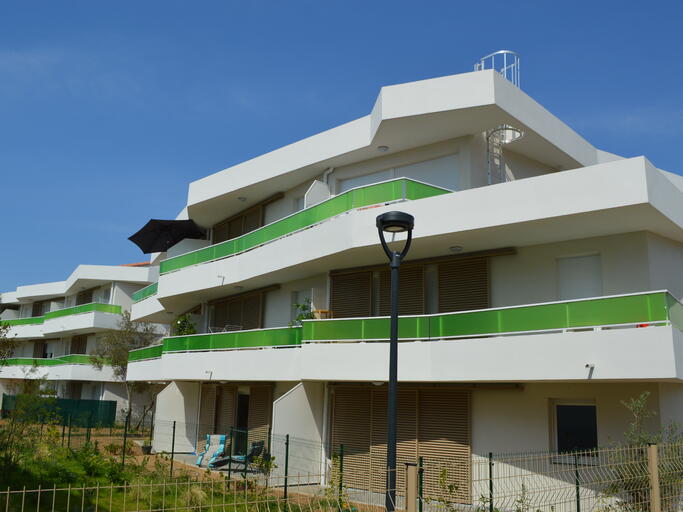 "Residence Chemin Du Temple" of 37 Social Housing Units in Toulon