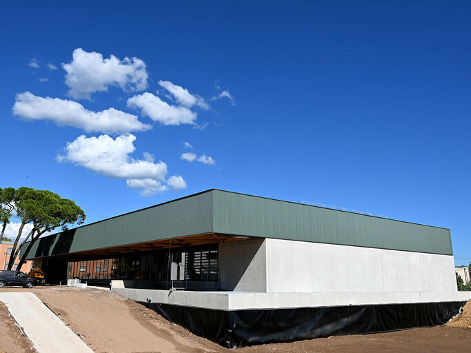 Gymnase du Lyc&eacute;e Gallieni &agrave; Fr&eacute;jus