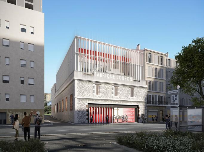 M&eacute;diath&egrave;que Loubon &agrave; Marseille