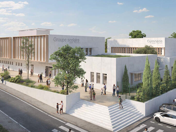 Reconstruction du Groupe scolaire Notre Dame Limite Jean PERRIN &agrave; Marseille