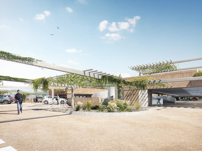 Parking aérien de 400 places à Cavaillon
