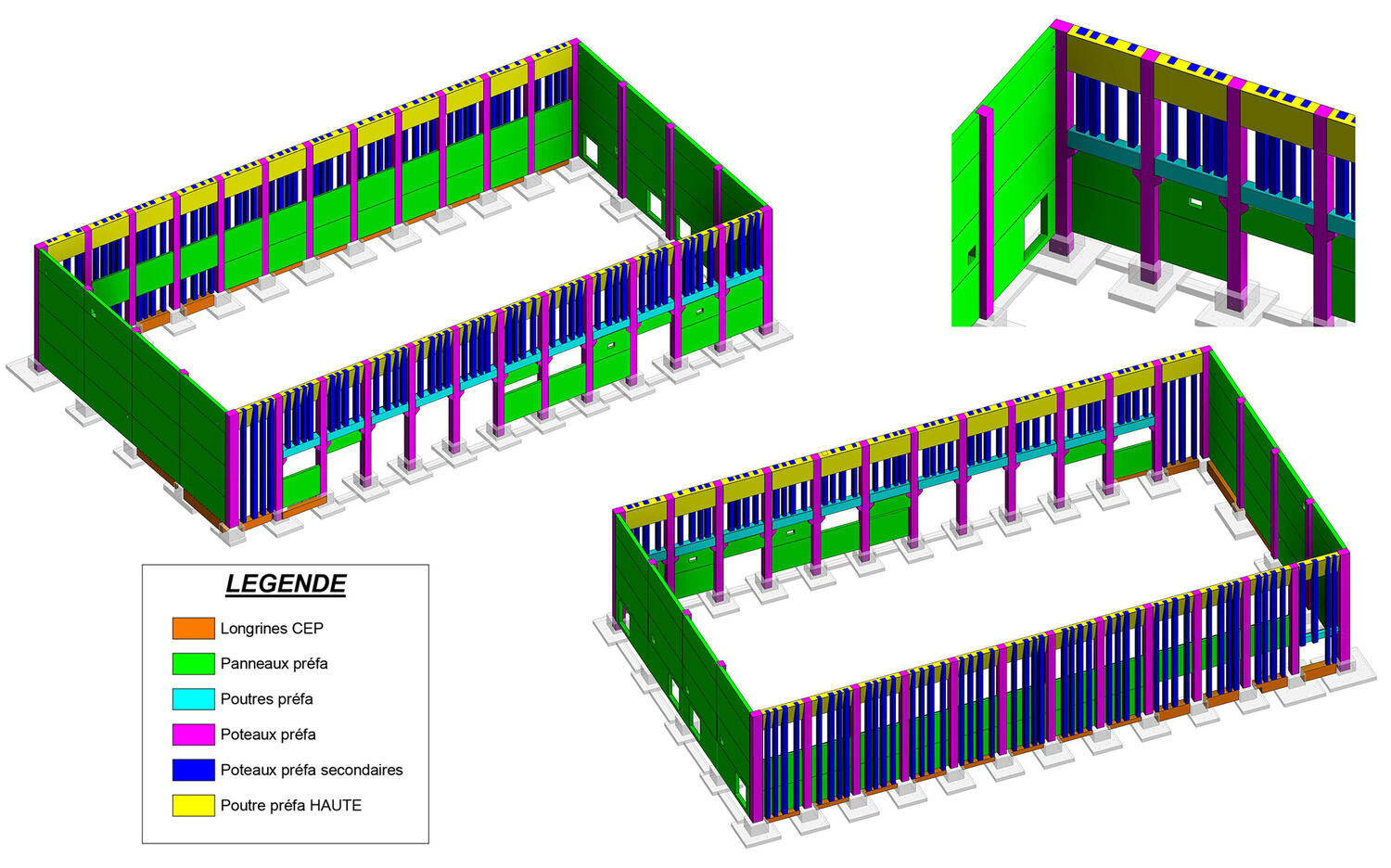 Graphic representation by construction methods