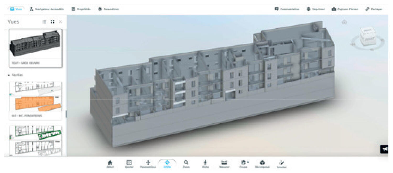 Realization of Housing in Le Cannet
Architect: Jean-Pierre SAUVAN