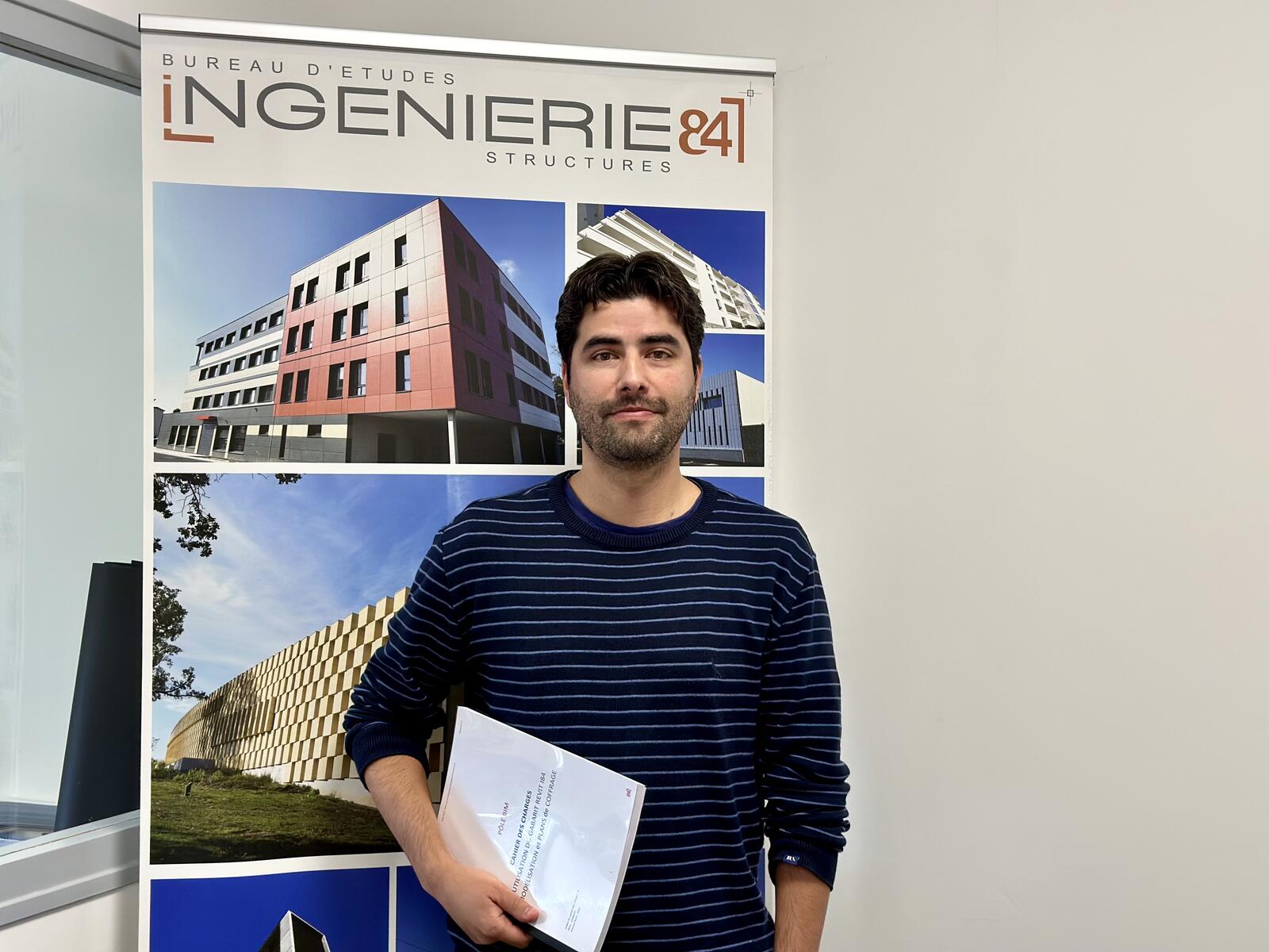 LA DÉMARCHE BIM  Interview de Thiago CORREIA , Responsable du Pôle BIM d’Ingénierie 84